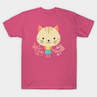 Girl cat head T-Shirt